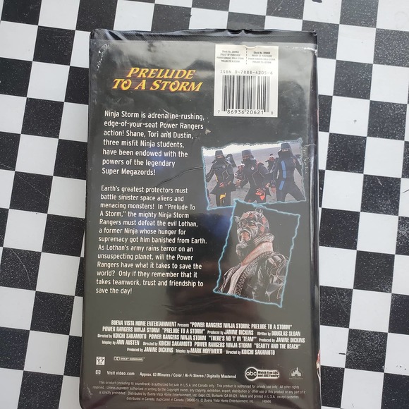 Power Rangers Ninja Storm Prelude To A Storm VHS 2003 - Picture 3 of 6